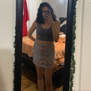 ALTARD STATE EMBROIDERED SKIRT